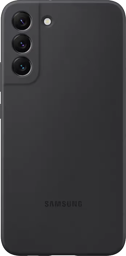 Samsung Galaxy S22+ -silikonikuori Musta