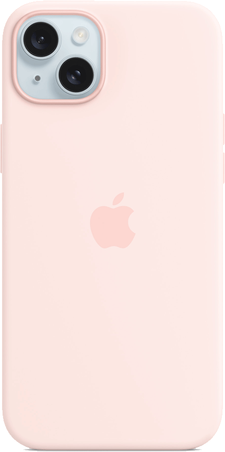 Apple iPhone 15 Plus -silikonikuori MagSafe