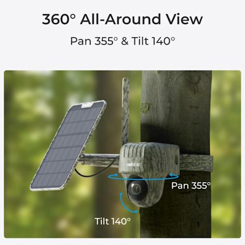 Reolink Go Series G450 4G -valvontakamera aurinkopaneelilla