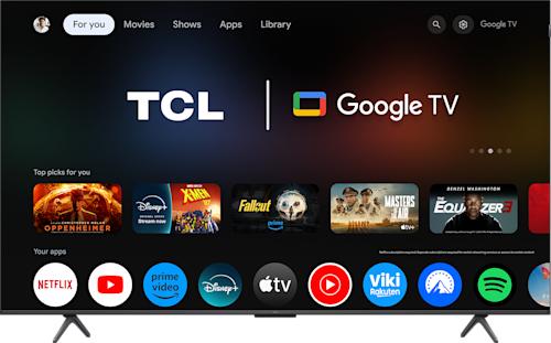 TCL T8C 65-tuumainen QLED  - Google TV