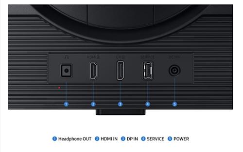 Samsung Odyssey G6 G60F 27 tuumainen QHD näyttö