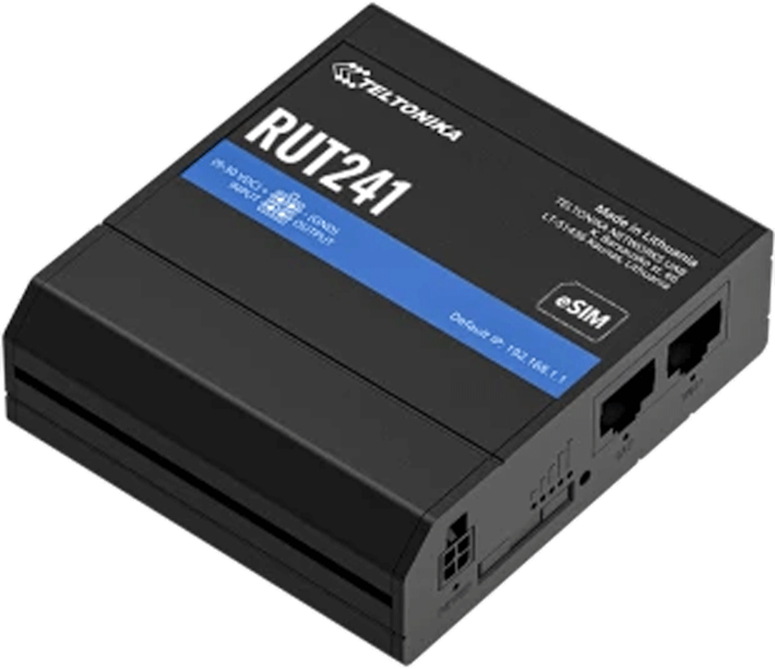 Teltonika RUT241 eSIM teollinen 4G-reititin