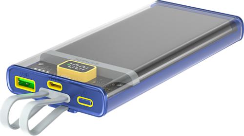 4Smarts Power Bank 10 000 mAh Lucid Dual Cord