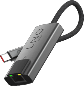 LINQ Pro 2.5Gbps USB-C Ethernet-adapteri
