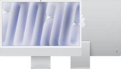 Apple iMac 24 (2024) M4 Nanopinnoitettu 10-CoreCPU/10-CoreGPU/16GB/256GB/hopea