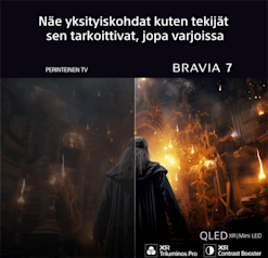 Sony Bravia 7 65 tuumainen Mini-LED Google TV