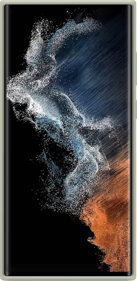 Samsung Galaxy S22 Ultra -silikonikuori Vihreä