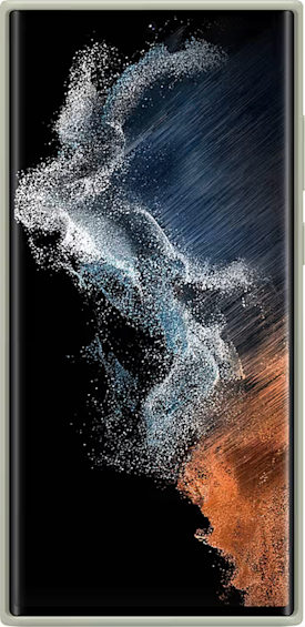 Samsung Galaxy S22 Ultra -silikonikuori Vihreä