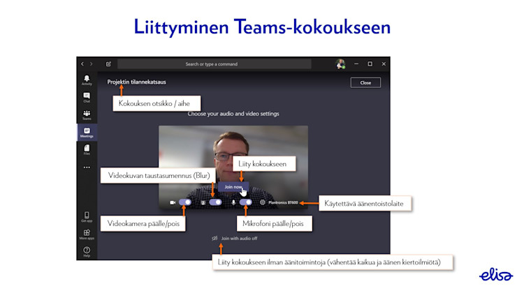 Microsoft Teams -ohjeet | Elisa Yrityksille