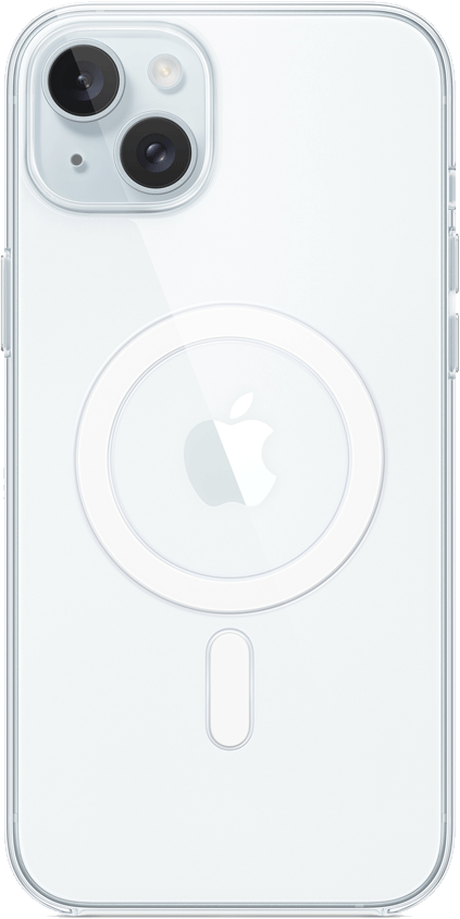 Apple iPhone 15 Plus kirkas kuori MagSafella
