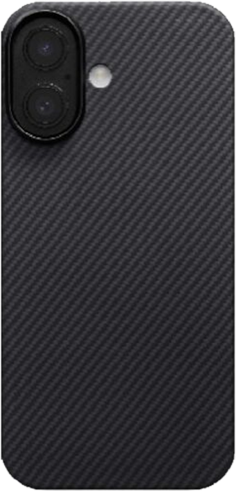 Pitaka Apple iPhone 17 Edge MagSafe -suojakuori Musta/Harmaa