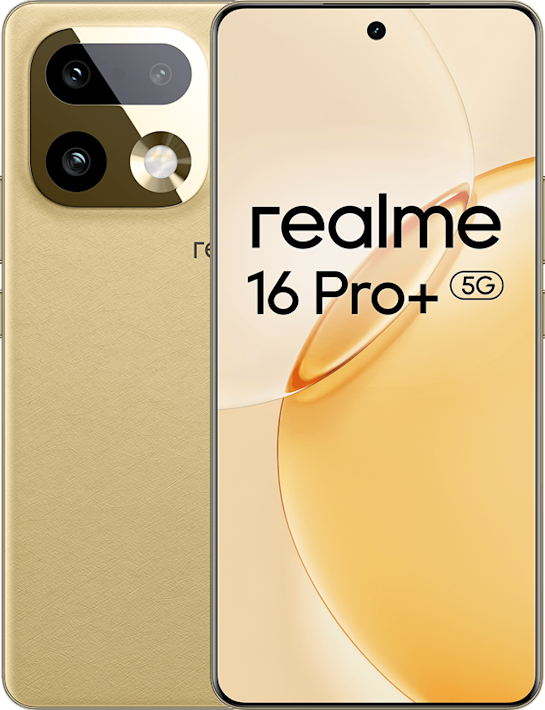 Realme 16 Pro+ 5G 256GB Master Gold