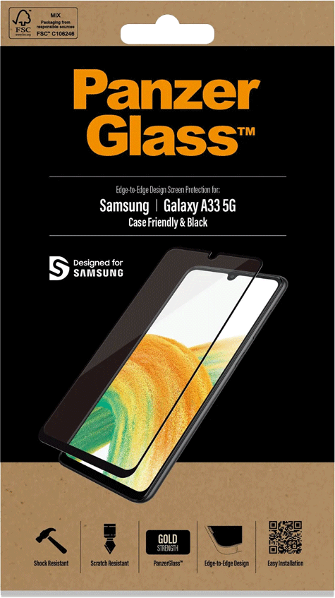 PanzerGlass Samsung Galaxy A33 -näytönsuojalasi