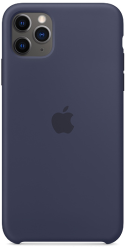 Apple iPhone 11 Pro Max -silikonikuori yönsininen