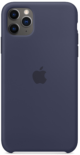 Apple iPhone 11 Pro Max -silikonikuori yönsininen