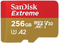 Sandisk Extreme microSDXC -muistikortti 256GB
