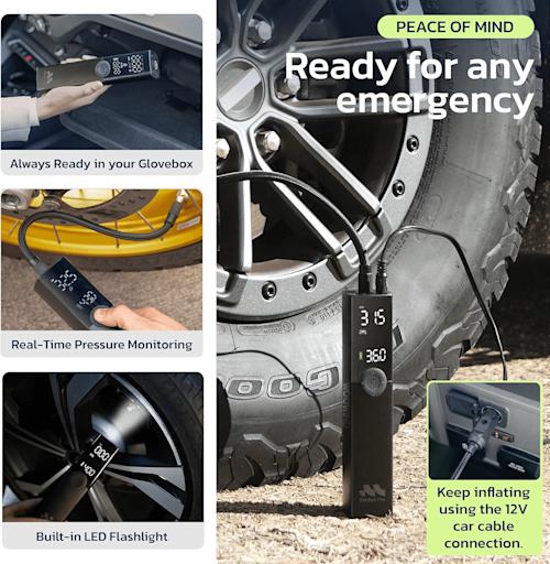 Woowind Ventus Pro elektroninen rengaspumppu