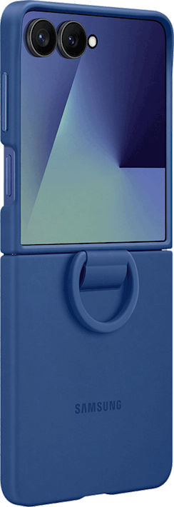 Samsung Galaxy Z Flip7 Silicone Cover -suojakuori Sininen