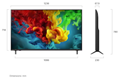 LG 55 tuumainen QNED82 4K TV (2026)
