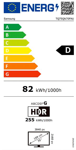 Samsung QN70F 75 tuumainen Neo QLED Mini LED TV (2025)