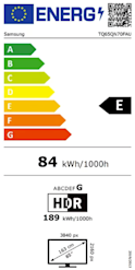 Samsung 65 tuumainen Neo QLED QN70F 4K Smart TV (2025)