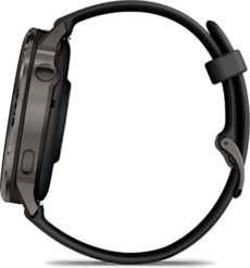 Garmin Venu 4 -GPS-älykello 45 mm Harmaa/Musta ranneke