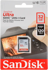 Sandisk Ultra 32GB SDXC/UHS-I -muistikortti