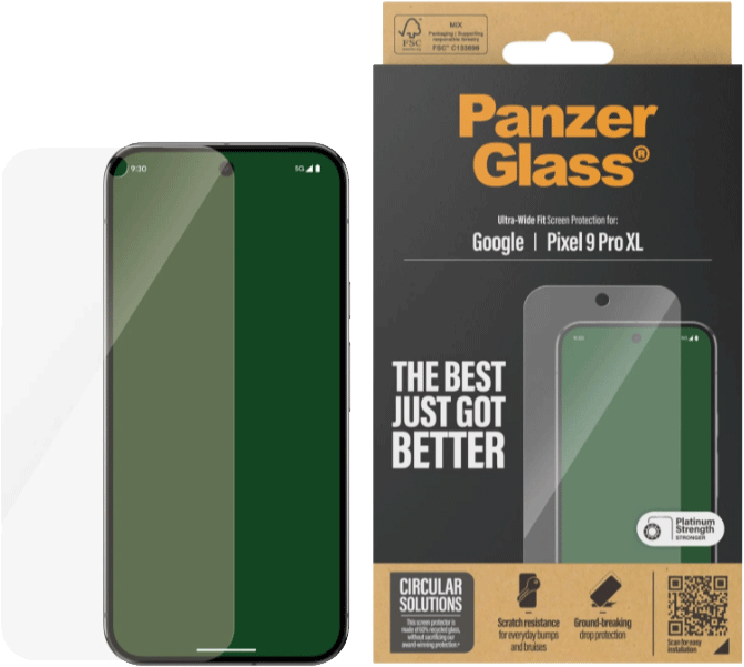 PanzerGlass Google Pixel 9 Pro XL -näytönsuojalasi