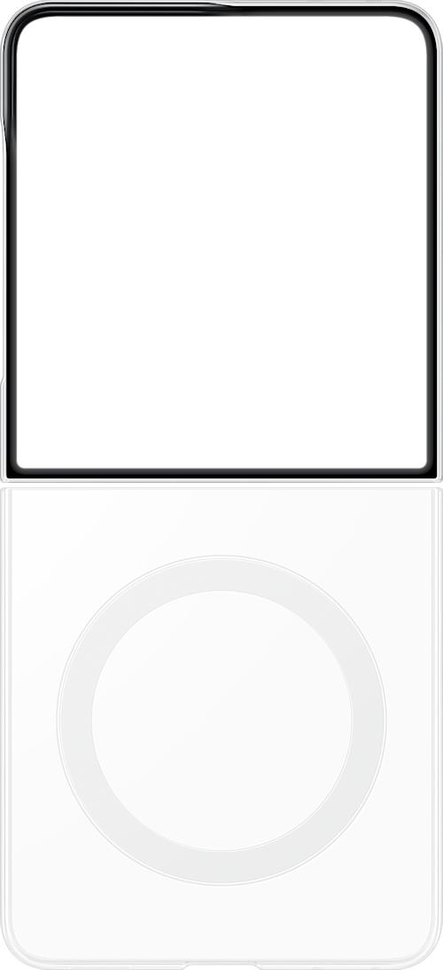 Samsung Galaxy Z Flip8 Clear Magnet Qi2 Case