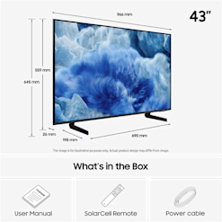 Samsung 43 tuumainen Q8FA QLED 4K Smart TV (2025)