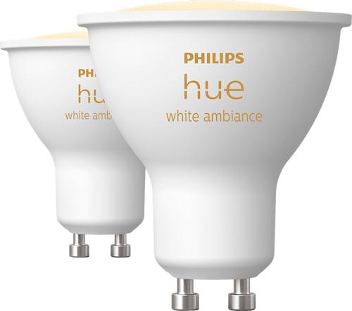 Philips Hue White Ambiance GU10 älykäs kohdelamppu 2 kpl