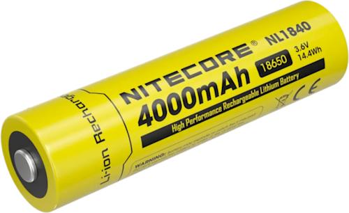 Nitecore NL1840 (4000mAh) akku