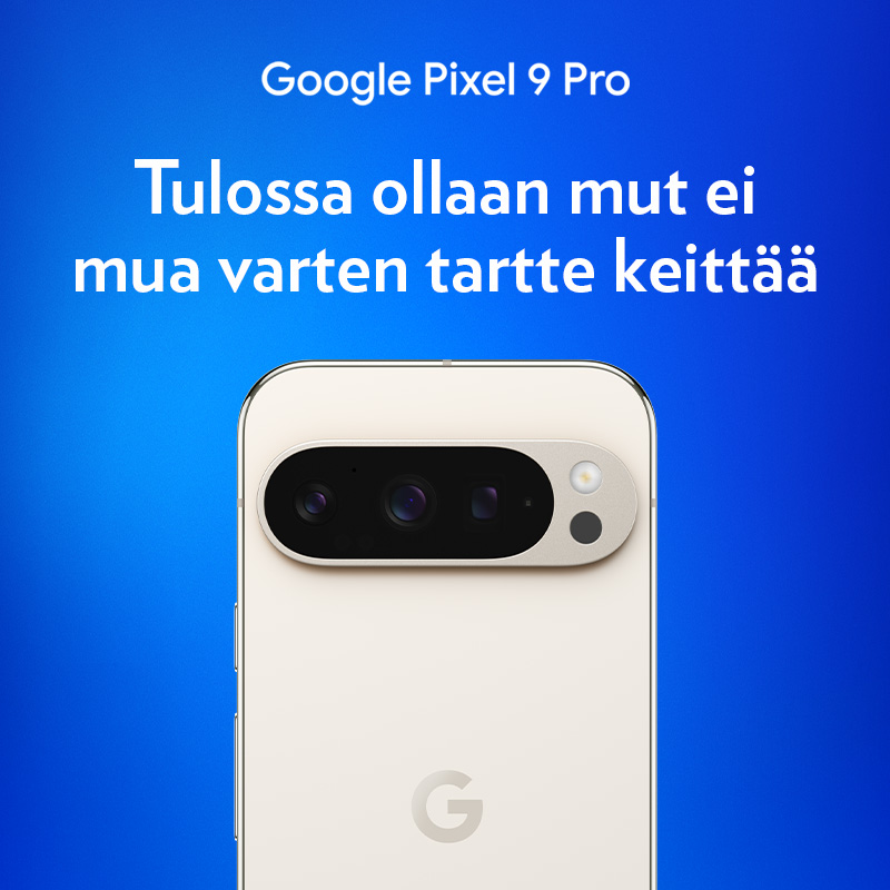 Google Pixel -puhelimet pian Suomessa!