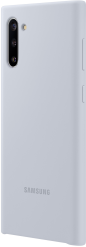 Samsung Galaxy Note10 -suojakuori Silicone Cover hopea