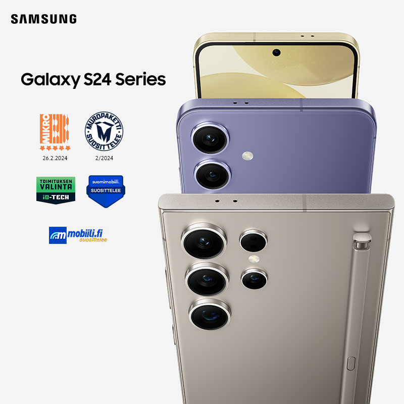Samsung Galaxy S24 Chromebook GO Tab A9 Elisa