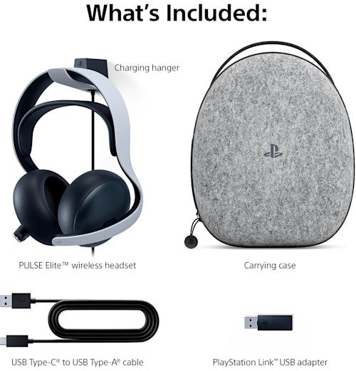 Sony PULSE Elite -kuulokkeet+suojalaukku