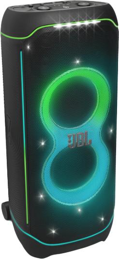 JBL Partybox Ultimate mikeillä + Partylight Stick ja Beam