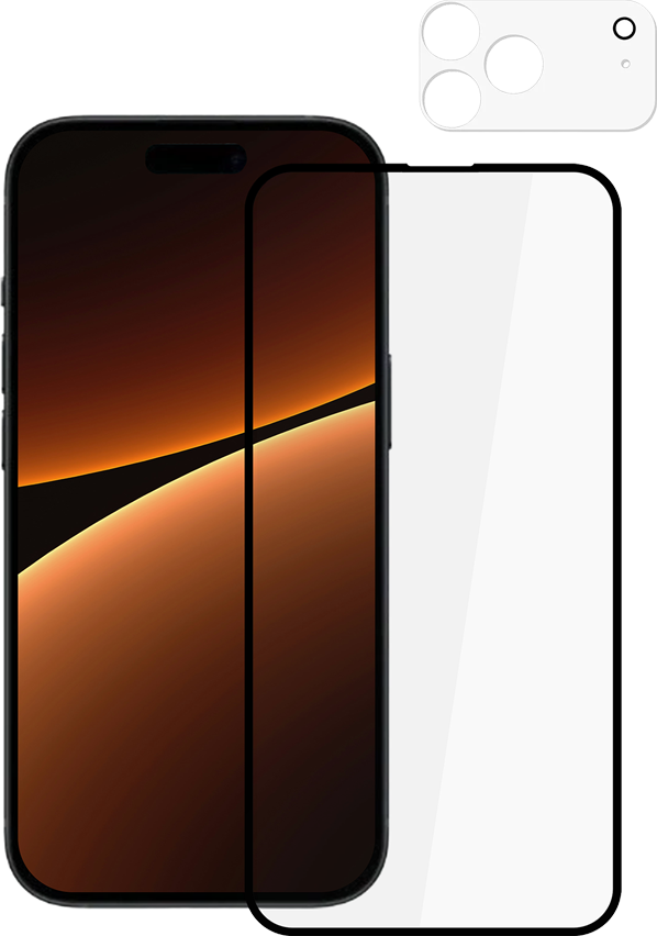 Kaarna Apple iPhone 17 Pro -panssarilasi + kameralinssin suojalasi