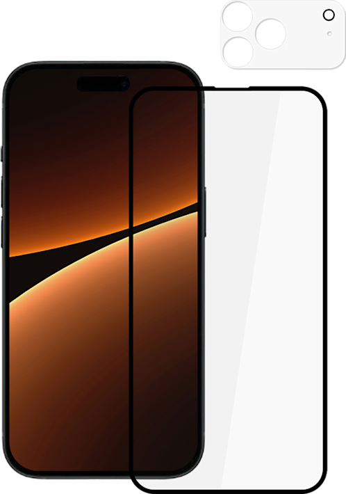 Kaarna Apple iPhone 17 Pro -panssarilasi + kameralinssin suojalasi