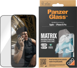 PanzerGlass Matrix Apple iPhone 15 Pro -näytönsuojakalvo