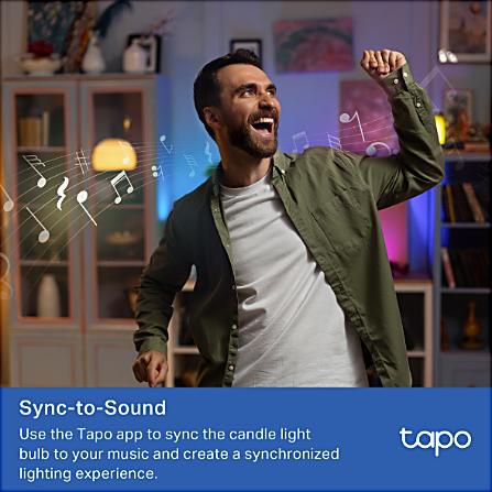 TP-Link Tapo L430C E14 -älylamppu 2 kpl