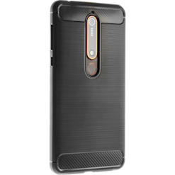 Insmat Nokia 6.1 -takakuori Carbon