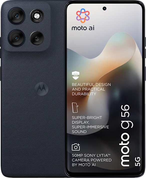 Motorola G56 5G 256GB Black Oyster