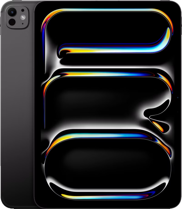 Apple iPad Pro 11 (2024) WiFi 1TB Tähtimusta (Nanopinnoitettu lasi)