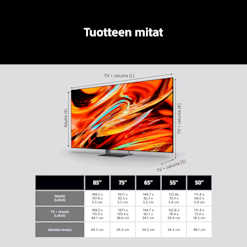 Sony Bravia 7 MK2 75 tuumainen True RGB Google TV