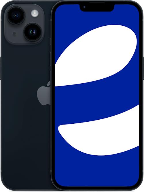 Kunnostettu Apple iPhone 14 128 Gt 5G Keskiyö