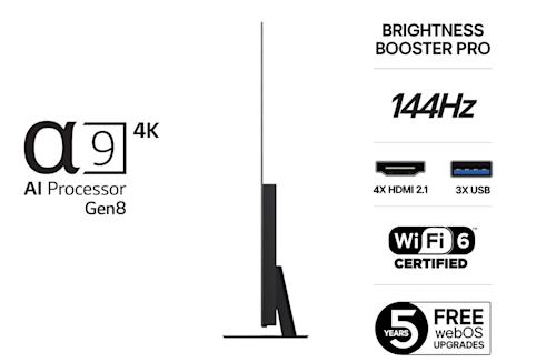 LG 83 tuumainen C5 OLED evo TV (2025)