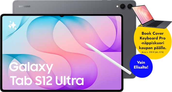 Samsung Galaxy Tab S12 Ultra 5G 256GB Harmaa