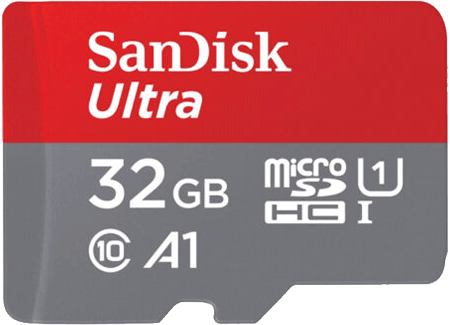 Sandisk Ultra microSDHC -muistikortti + Adapteri 32GB