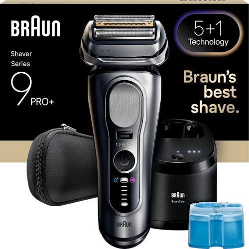 Braun Series 9 9667CC -parranajokone Smart Care asemalla